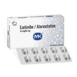 EZETIMIBE/ATORVAST 10MG/20MG X 30 TBS MK