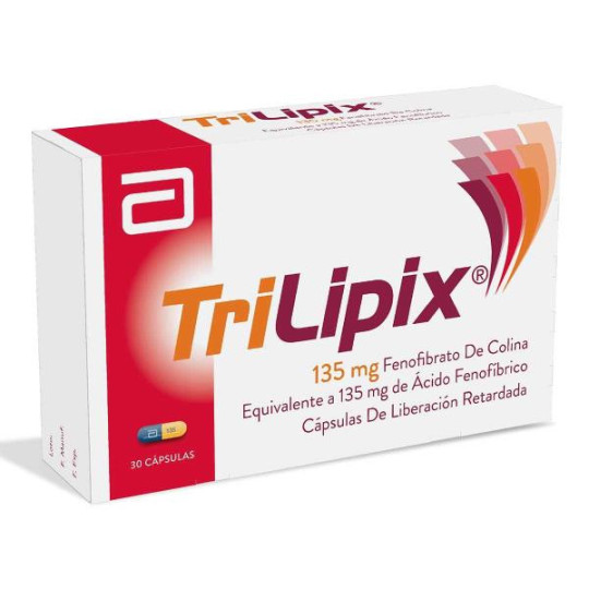 TRILIPIX RETARD 135 MG 30 CAP (A) FENOFIBRATO TRILIPIX RETARD 135 MG 30 CAP (A) FENOFIBRATO
