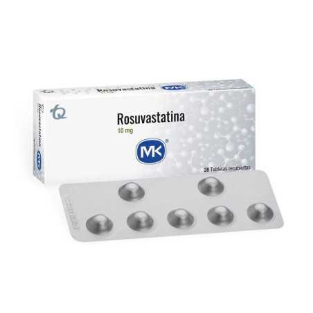 ROSUVASTATINA 10 MG 28 TBS MK (A) ROSUVASTATINA