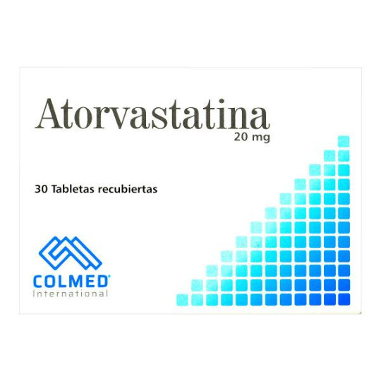 ATORVASTATINA 20 MG 30 TBS PC ATORVASTATINA 20 MG 30 TBS PC