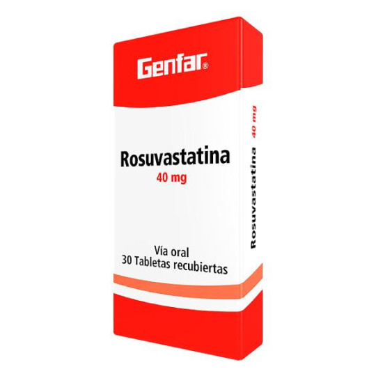 ROSUVASTATINA 40MG GF 30 TABLETAS