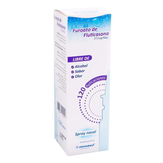 FUROATO DE FLUTICASON.120 DOS 8ML(M) FLUTICASONA FUROATO DE FLUTICASON.120 DOS 8ML(M) FLUTICASONA