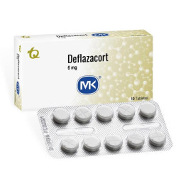 DEFLAZACORT 6 MG 10 TABLETAS MK DEFLAZACORT
