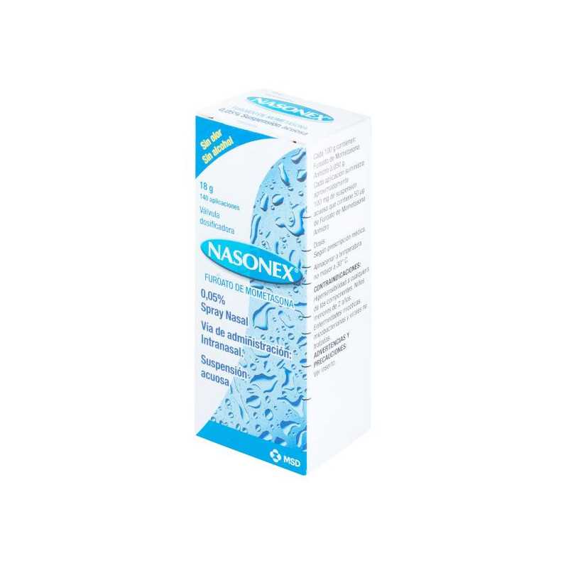 NASONEX SPRAY NASAL 18 GR 140 DOSIS (DA) MOMETASONA FUROATO