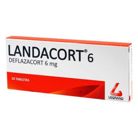 LANDACORT DEFLAZACORT 6 MG 10 TBS DEFLAZACORT