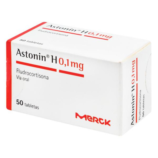 ASTONIN H 0.1 MG 50 TABLETAS (A) FLUORHIDROCORTISONA ASTONIN H 0.1 MG 50 TABLETAS (A) FLUORHIDROCORTISONA