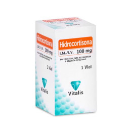 HIDROCORTISONA 100 MG 1 AMPOLLA VT 
