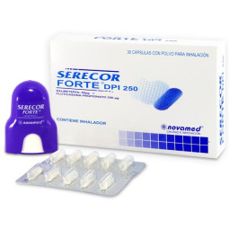 SERECOR FORTE DPI 250/50MG INHAL.30 CAPS FLUTICASONA-SALMETEROL