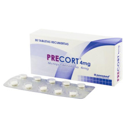 PRECORT 4 MG 30 TABLETAS 