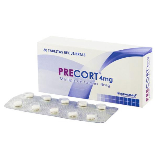 PRECORT 4 MG 30 TABLETAS 