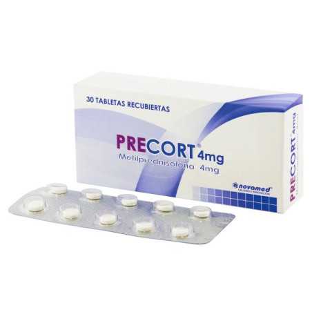 PRECORT 4 MG 30 TABLETAS 