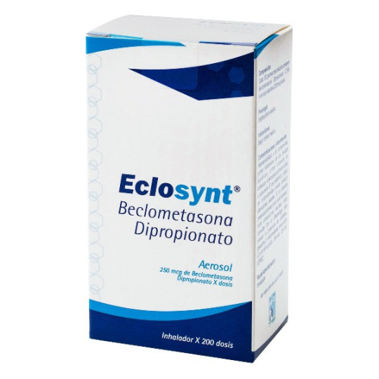 ECLOSYNT 250 MCG INHALADOR 200 DOSIS BECLOMETASONA
