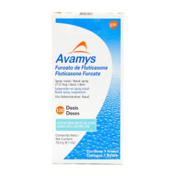 AVAMYS SPRAY NASAL 120 DOSIS FLUTICASONA
