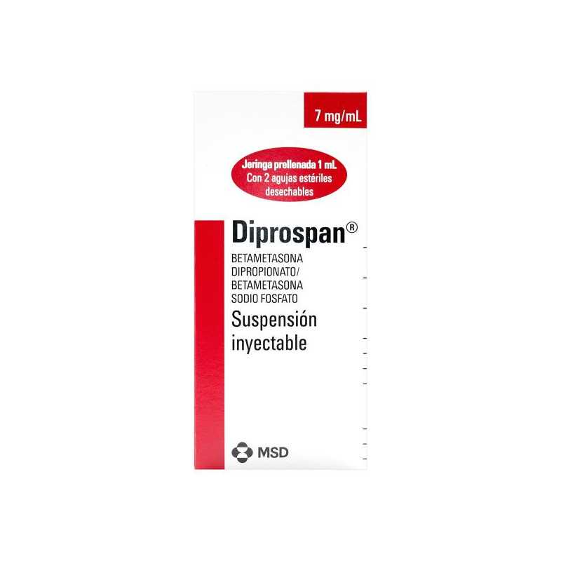 DIPROSPAN 1 ML JERINGA PRELLENA BETAMETASONA DIPROSPAN 1 ML JERINGA PRELLENA BETAMETASONA