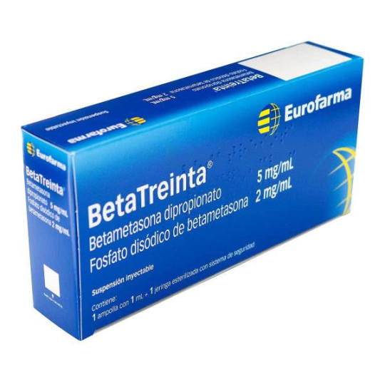 BETATREINTA 5MG 2MG/ML AMP INY X 1ML BETATREINTA 5MG 2MG/ML AMP INY X 1ML