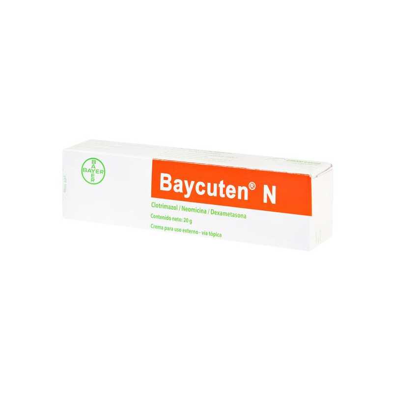 BAYCUTEN N CREMA 20 GR CLOTRIMAZOL-DEXAMETASONA-NEOMICINA