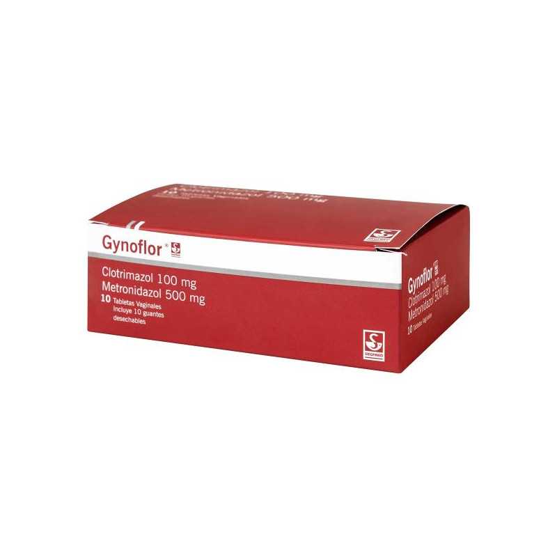 GYNOFLOR 500/100 MG 10 TABLETAS VAGINAL METRONIDAZOL-CLOTRIMAZOL GYNOFLOR 500/100 MG 10 TABLETAS VAGINAL METRONIDAZOL-CLOTRIMAZOL