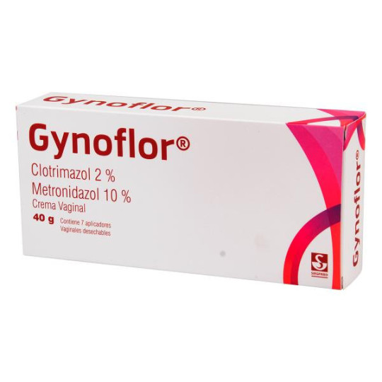 GYNOFLOR CREMA VAGINAL 40 GR METRONIDAZOL-CLOTRIMAZOL