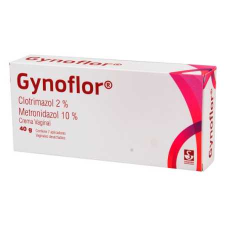 GYNOFLOR CREMA VAGINAL 40 GR METRONIDAZOL-CLOTRIMAZOL