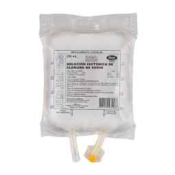 SUERO FISIOLOGICO QUIBI BOLSA 250 ML CLORURO DE SODIO