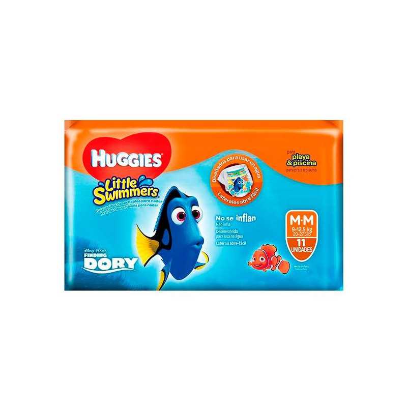 PANAL HUGGIES LITTLE SWIMERS 11 UDS P-M VERDE PISCINA PANALE