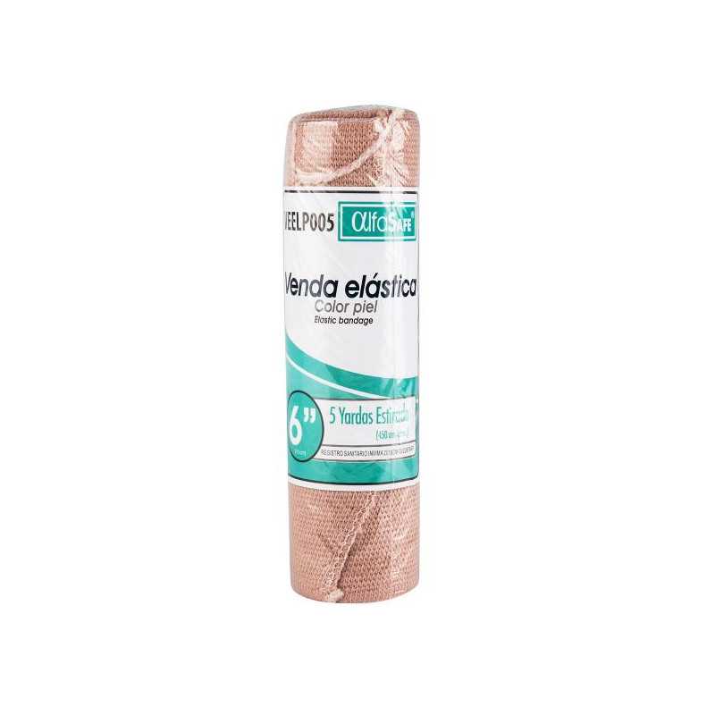 VENDA ELASTICA PIEL ALFA SAFE 6X5 VENDAS ELASTICAS