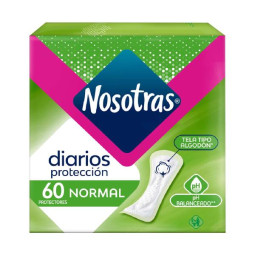 PROT.NOSOTRAS DIARIOS 60 UDS PROTECTORES