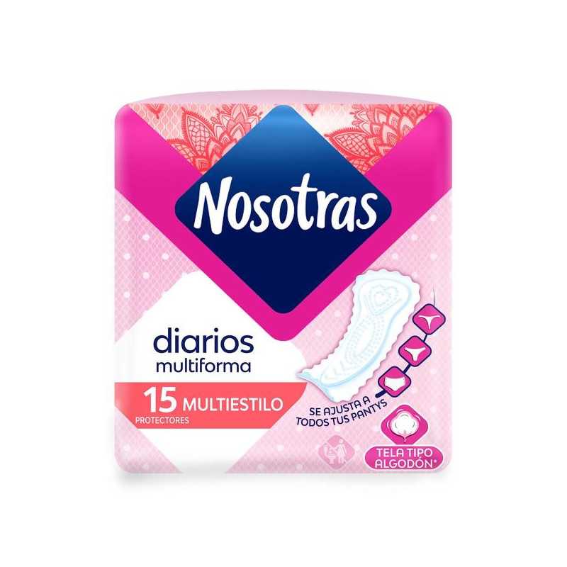 PROT.NOSOTRAS DIA.MULTI ESTILO 15 UDS PROTECTORES