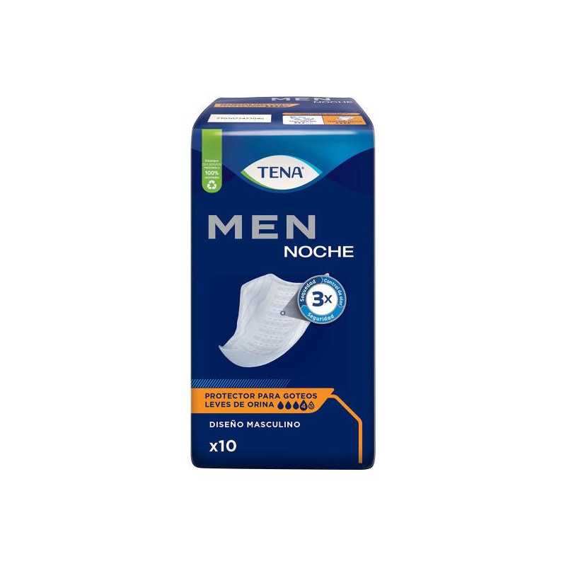 PAN.TENA FOR MEN NOCHE 10 UDS PROTEC PANALES INCONTINENCIA