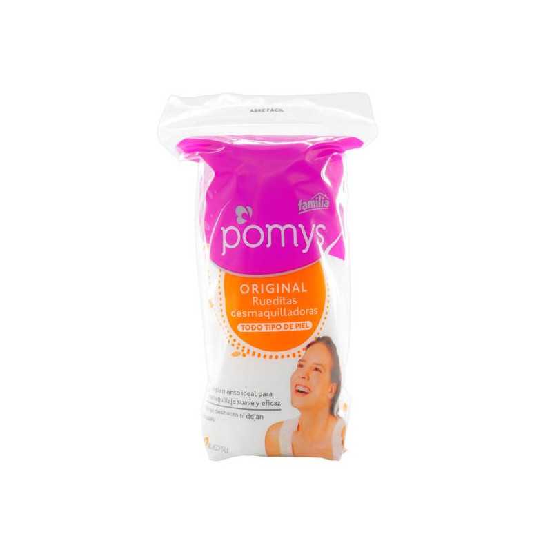 PAN.DESMAQ.FAMILIA POMYS RUEDITAS 60 UDS DESMAQUILLADORES