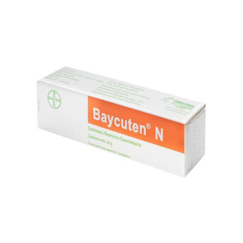 BAYCUTEN N CREMA 35 GR CLOTRIMAZOL-DEXAMETASONA-NEOMICINA