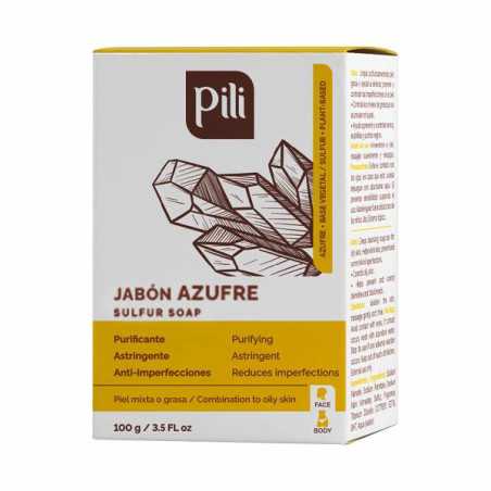 JABON AZUFRE PILI 100 GR JABONES