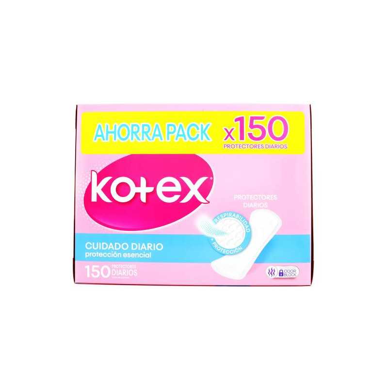 PROT.KOTEX DAYS DUO PH 150 UDS AHOR.PACK PROTECTORES