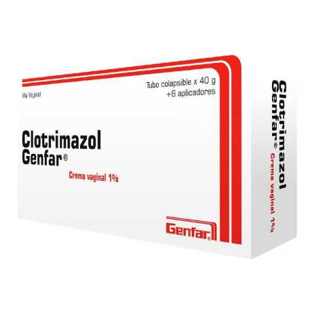 CLOTRIMAZOL 1% CREMA VAGINAL 40 GR GF CLOTRIMAZOL