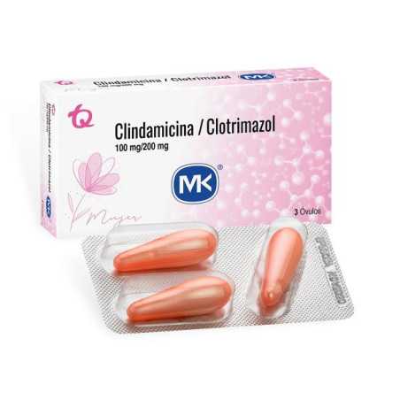CLINDAMICINA CLOTRIMAZOL 3 OVULOS MK CLINDAMICINA