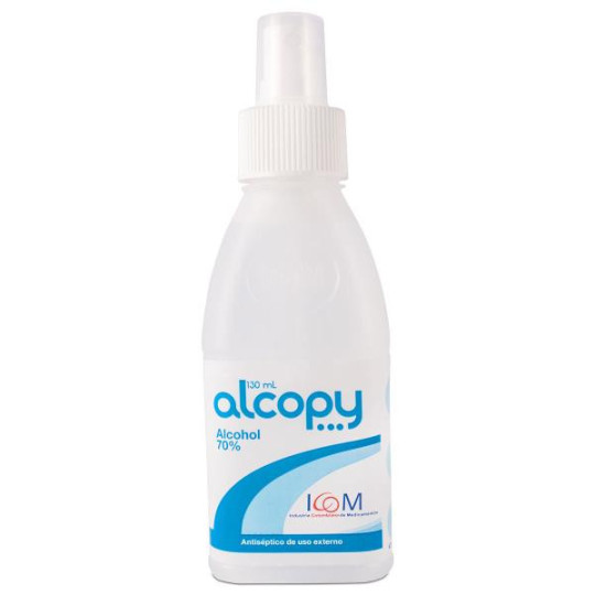 ALCOHOL ANTISEP.ALCOPY 130 ML SPRAY