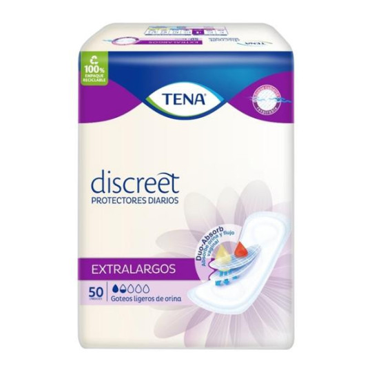 PROT.LIGHTS BY TENA EXTRALARGO 50 UDS PROTECTORES