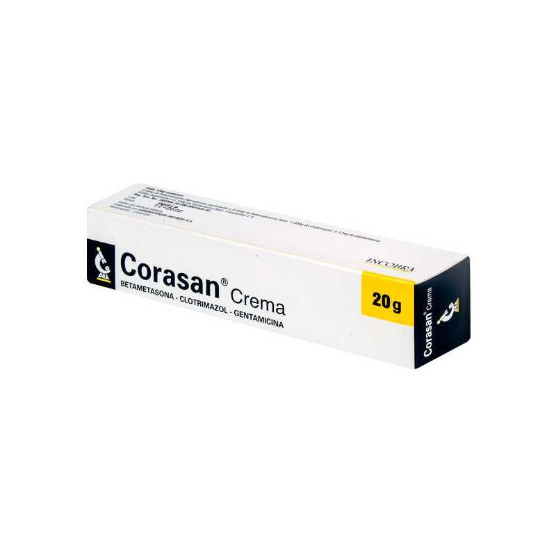 CORASAN CREMA 20 GR BETAMETASONA-CLOTRIMAZOL-GENTAM. 