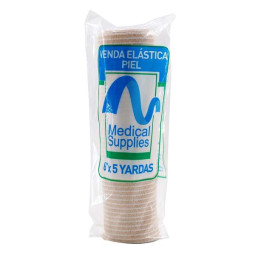 VENDA ELASTICA COLOR PIEL MEDICAL 6X5 Y VENDAS ELASTICAS