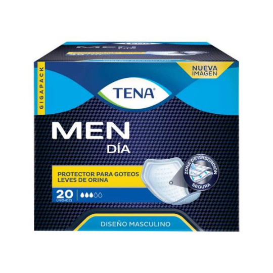 PAN.TENA ADULTO FOR MEN 20 UDS PROTEC PANALES INCONTINENCIA 