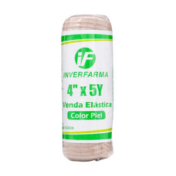 VENDA ELASTICA PIEL INVERFARMA 4X5 VENDAS ELASTICAS