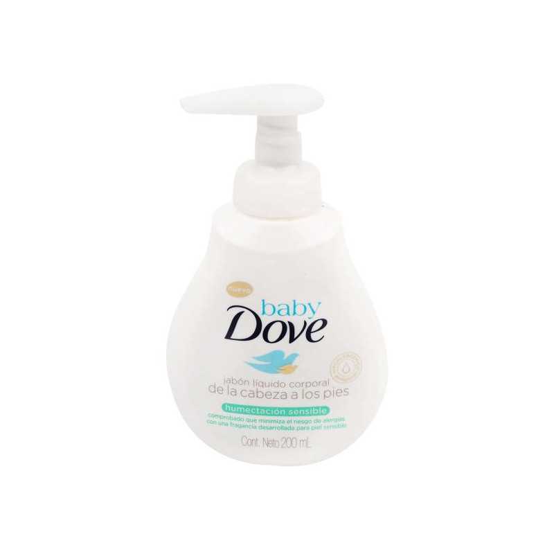 JABON DOVE BABY LIQUI.HUM.SENSIBLE 200ML JABONES JABON DOVE BABY LIQUI.HUM.SENSIBLE 200ML JABONES