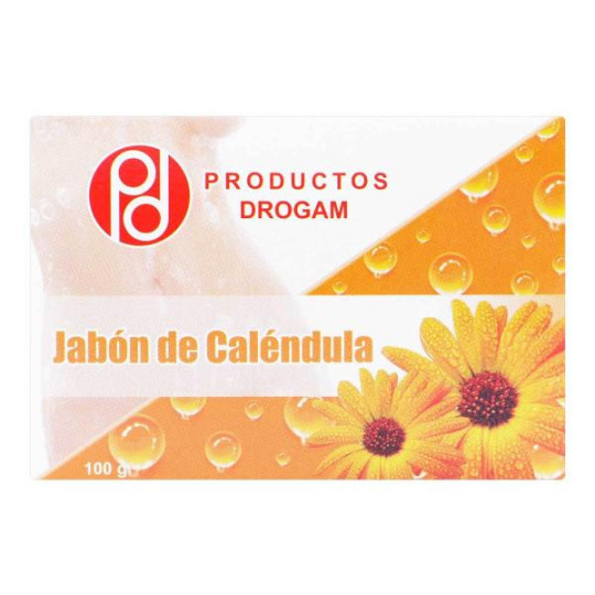 JABON DE CALENDULA DROGAM 100 GR JABONES