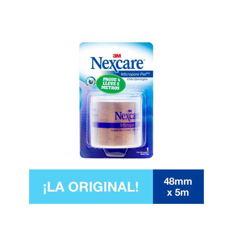 ESP.MICROPORE PIEL 48X5 DISP.GTS 1MTS ESPARADRAPOS