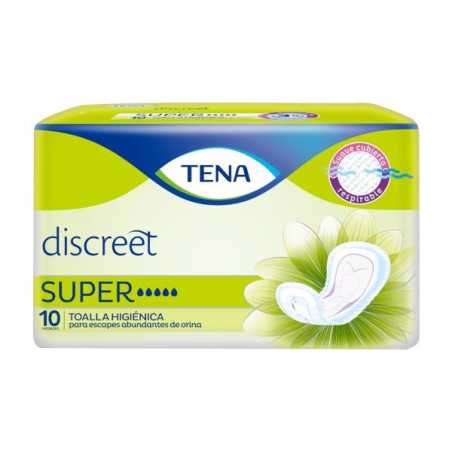 TOA.TENA MUJER SUPER 10 UDS PANALES INCONTINENCIA