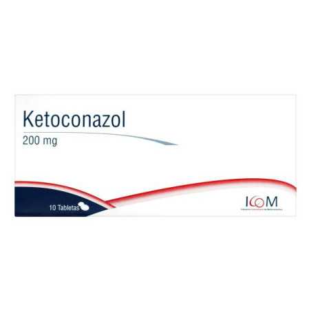 KETOCONAZOL 200 MG 10 TBS IC MQ 