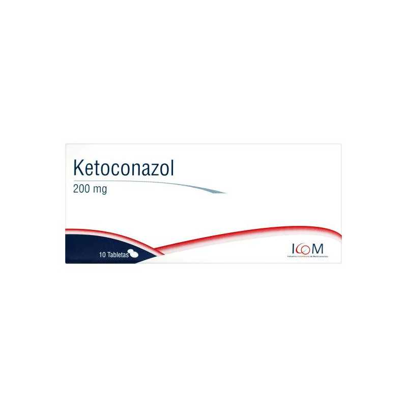 KETOCONAZOL 200 MG 10 TBS IC MQ 