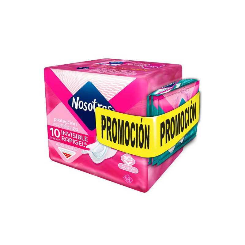 TOA.NOSO.INVIS.RAPIGEL 10 UDS 5 PR.LARGO 
