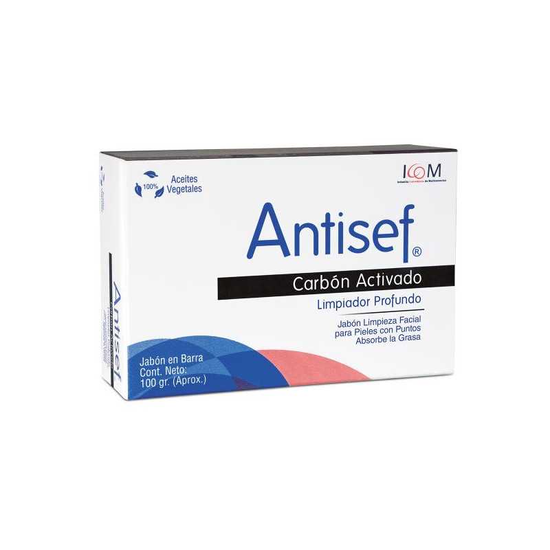 JABON ANTISEF CARBON ACTIVO 100 GR. ICOM (PUMCV)