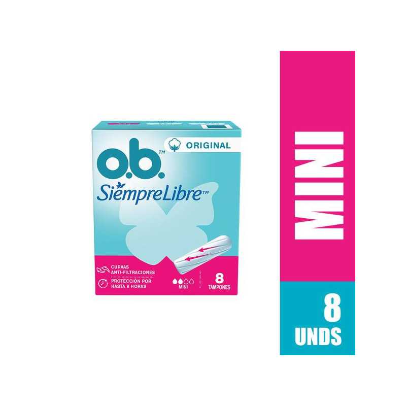 TAMPONES OB PROCONFORT MINI 8 UNIDADES TAMPONES OB PROCONFORT MINI 8 UNIDADES